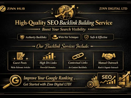 High-Quality SEO Backlink Building Service for Google Ranking | Boost Your Search Visibility