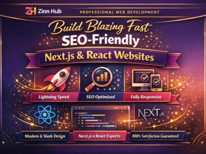 Build Blazing Fast Seo-Friendly Next.js And React Websites