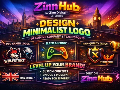 Design minimalist logo for gaming company and team esports