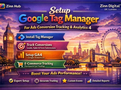 Setup Google Tag Manager for Ads Conversion Tracking and Analytics 4