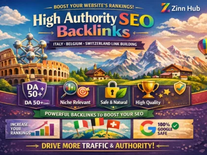 create high authority SEO backlinks for italy belgium switzerland link building