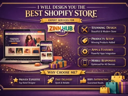 design you the best shopify store