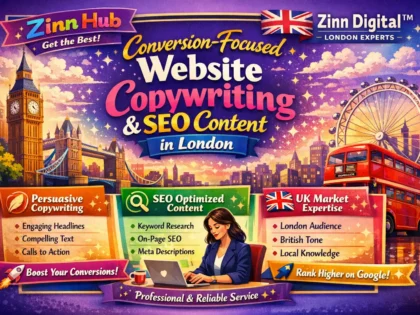 Write conversion-focused website copywriting and SEO content in London