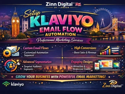 Setup Klaviyo Email Flow Automation - Professional Marketing Services