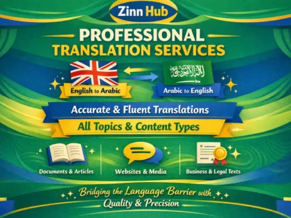 provide premium english to arabic translation