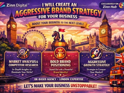 Create an aggressive brand strategy for your business