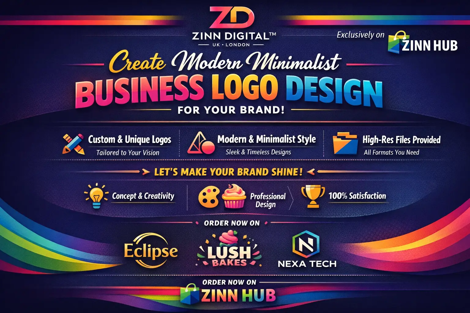 Create Modern Minimalist Business Logo Design For Your Brand 1 Create Modern Minimalist Business Logo Design For Your Brand