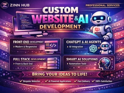 do custom website development
