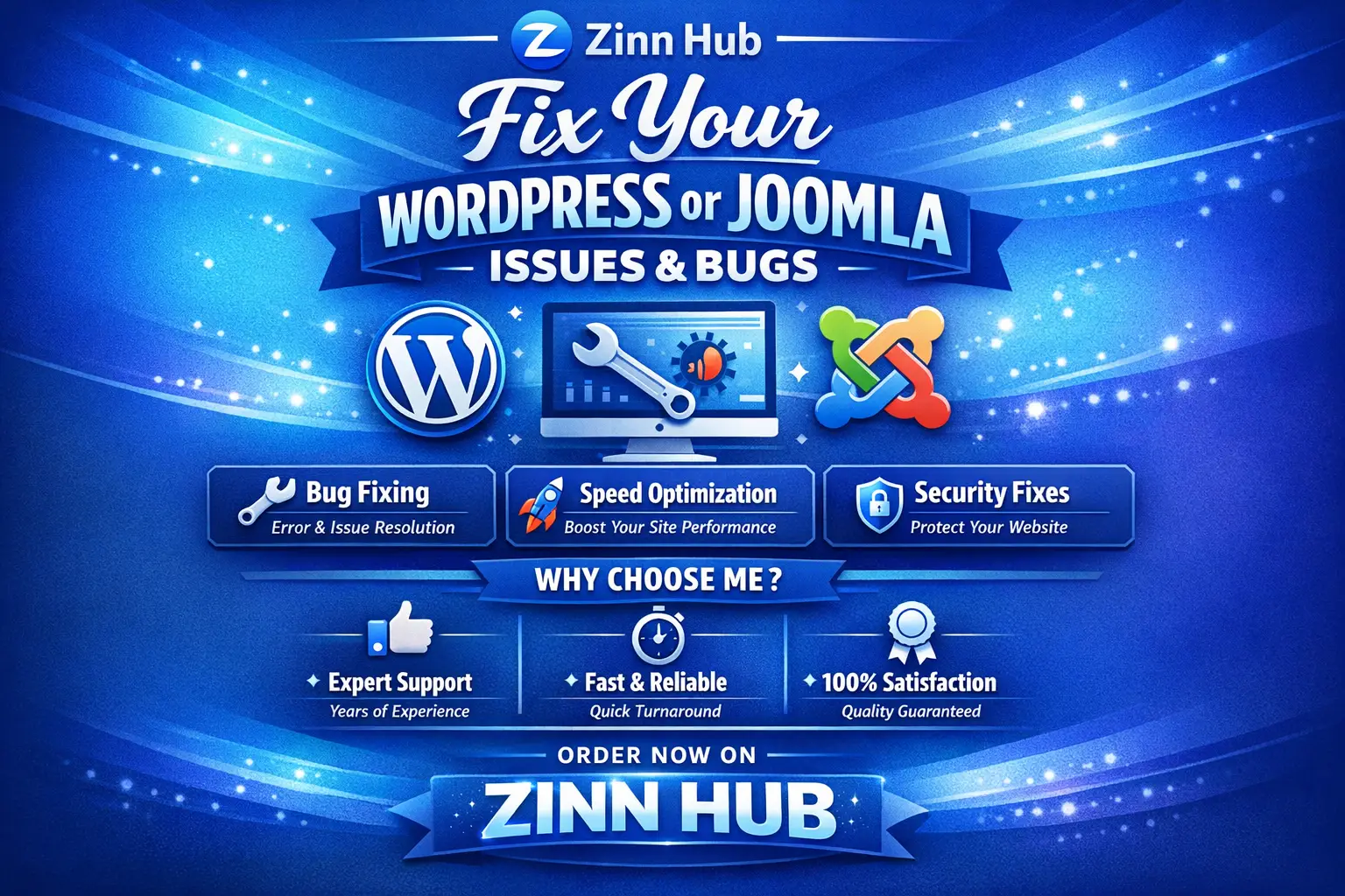 Fix Your Wordpress Or Joomla Issues And Bugs 1 Fix Your Wordpress Or Joomla Issues And Bugs