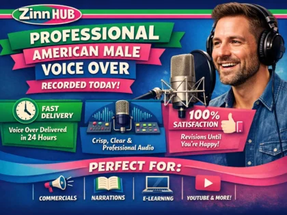 Record A Professional American Male Voice Over