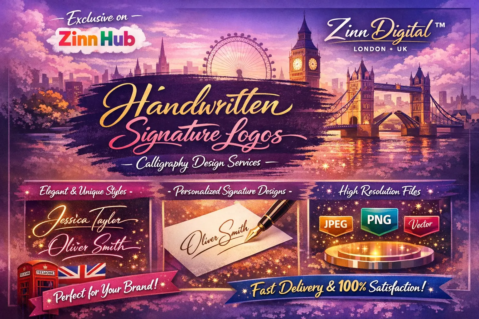 Create Handwritten Signature Logo Design Calligraphy Services 1 Create Handwritten Signature Logo Design Calligraphy Services