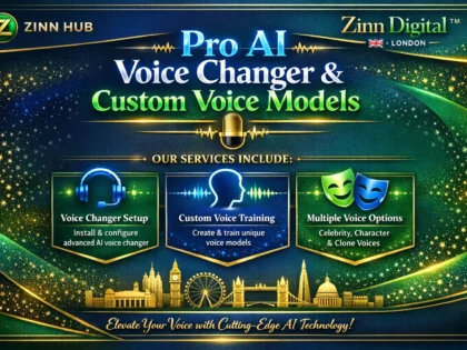 set up a pro ai voice changer and train custom voice models