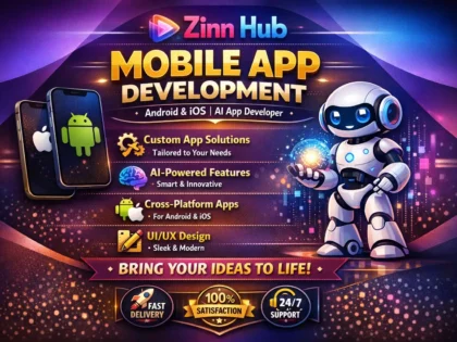 do mobile app development for android and ios app