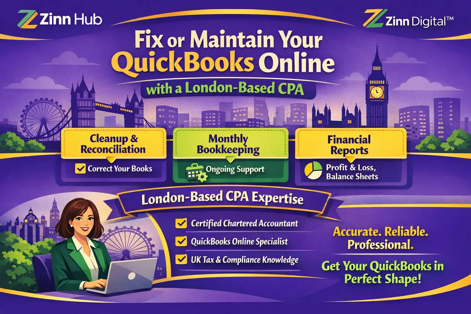 Fix Or Maintain Your Quickbooks Online As London-Based Cpa 1 Fix Or Maintain Your Quickbooks Online As London-Based Cpa