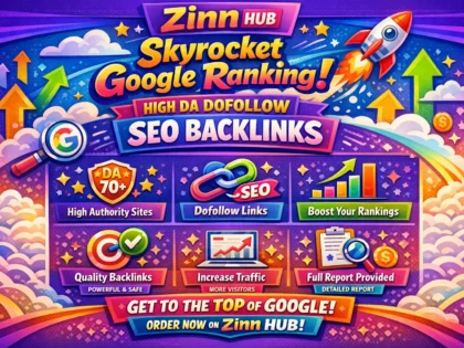 skyrocket google ranking with high da dofollow SEO backlinks