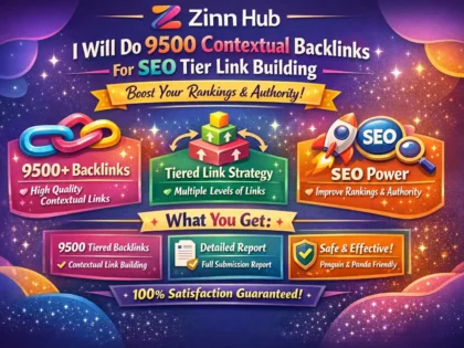 Do 9500 Contextual Backlinks For Seo Tier Link Building