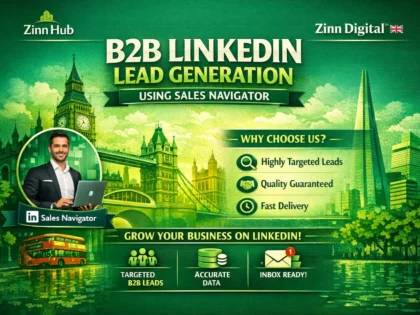 do b2b linkedin lead generation by using a sales navigator