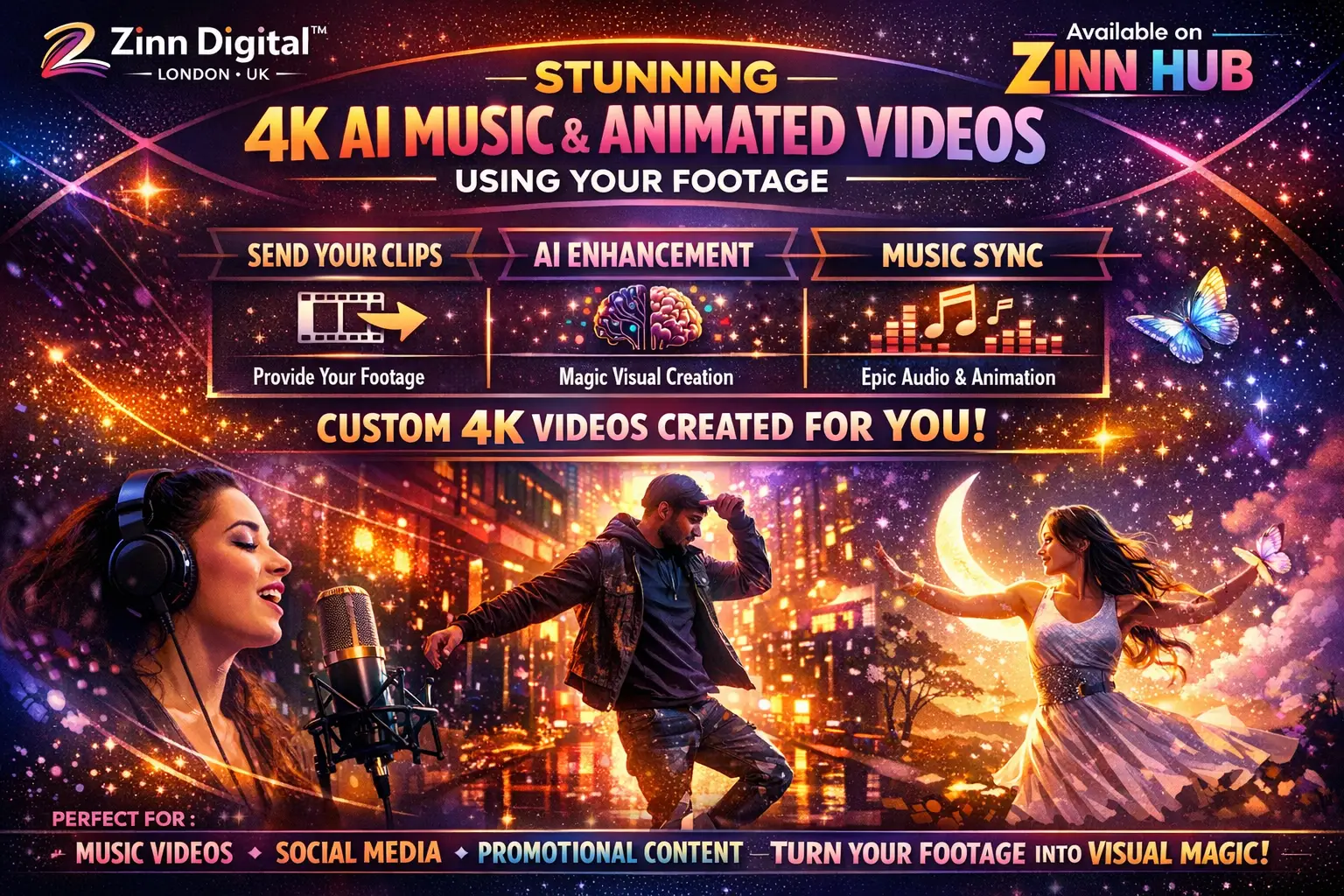 Create Stunning 4K Ai Music Or Animated Videos Using Your Own Footage 1 Create Stunning 4K Ai Music Or Animated Videos Using Your Own Footage