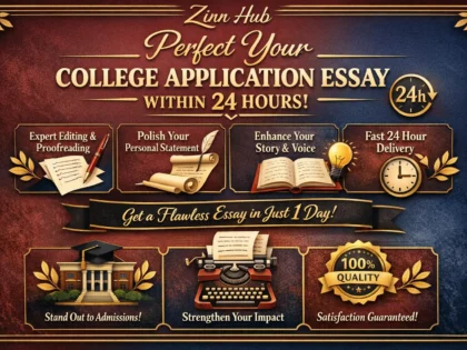 perfect your college application essay within 24 hours