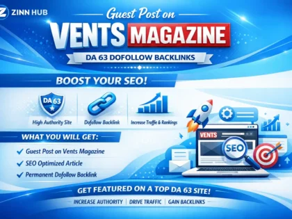 guest post on vents magazine da 63 dofollow backlinks