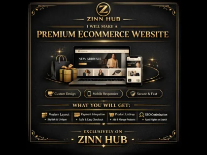 make a premium ecommerce website