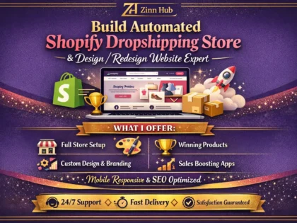 Build Automated Shopify Dropshipping Store
