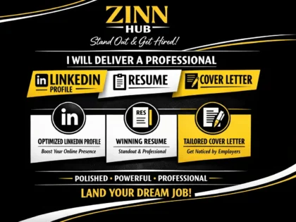 deliver a professional linkedin