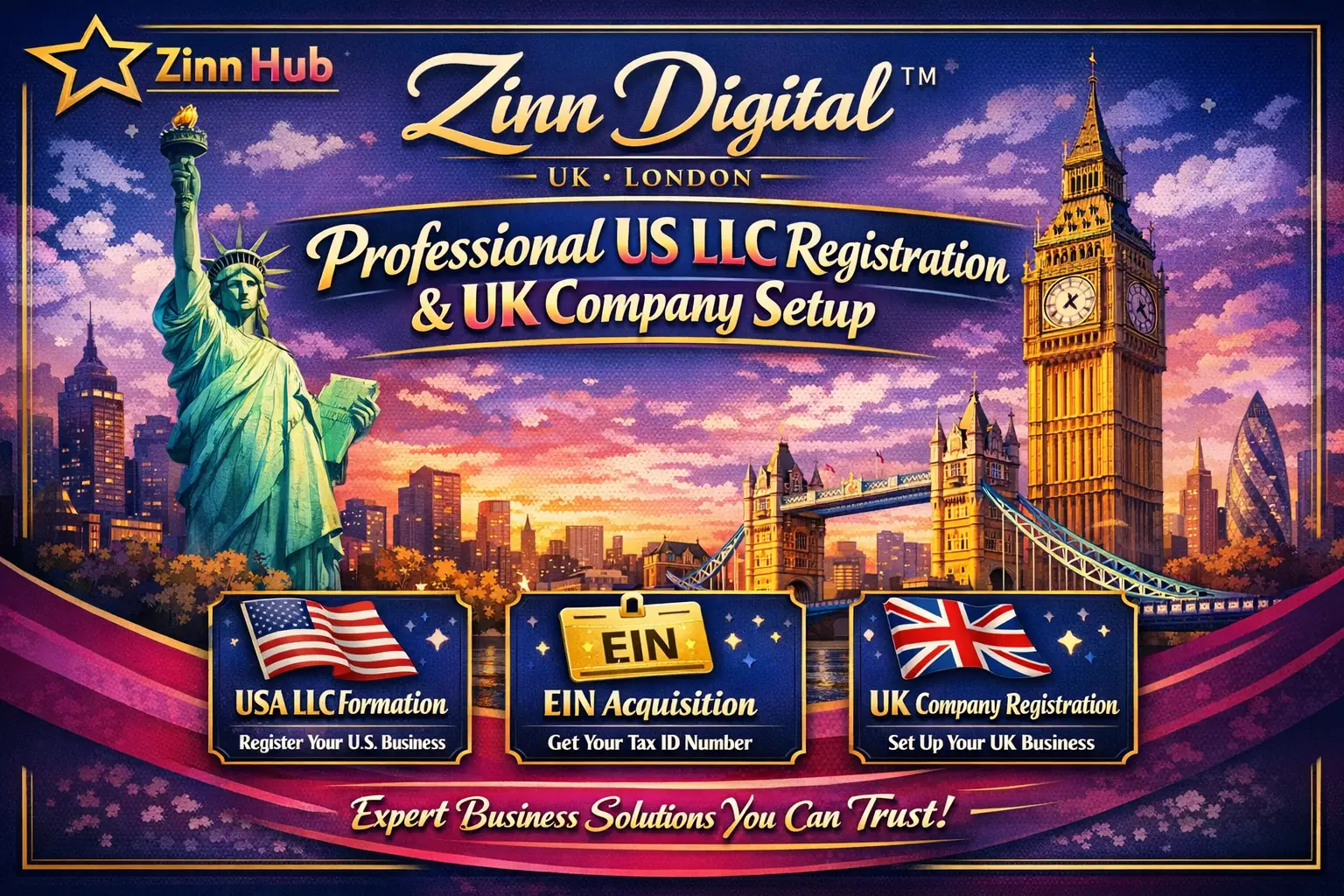 Professional Us Llc Registration, Usa Business Setup, Ein &Amp; Uk Company Registration In London 1 Professional Us Llc Registration