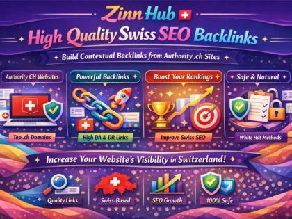 Build High Quality Contextual Backlinks From Authority Ch Sites For Swiss Seo