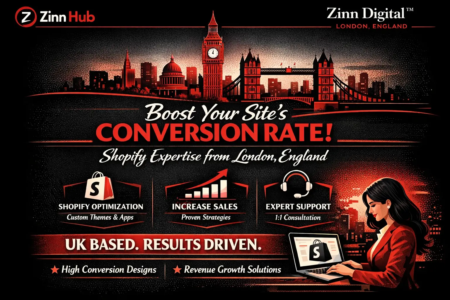 Boost Your Site'S Conversion Rate With Shopify Expertise From London, England 1 Boost Your Site'S Conversion Rate With Shopify Expertise From London