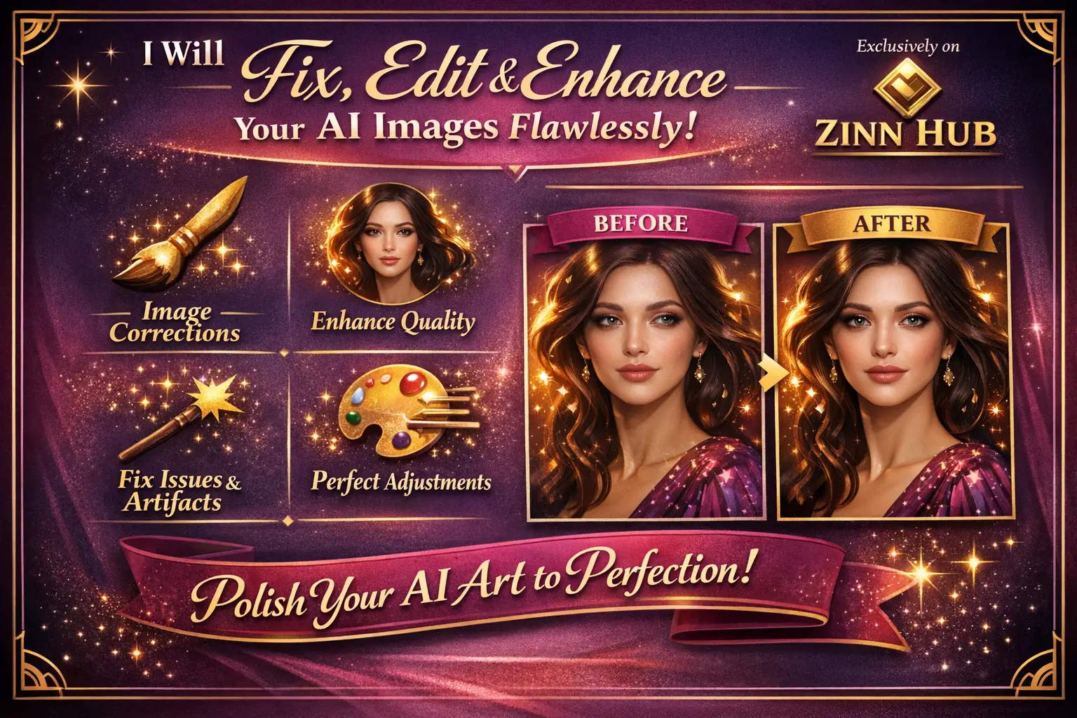 Fix, Edit, Enhance, Correct Your Ai Images Or Art Flawlessly 1 Fix