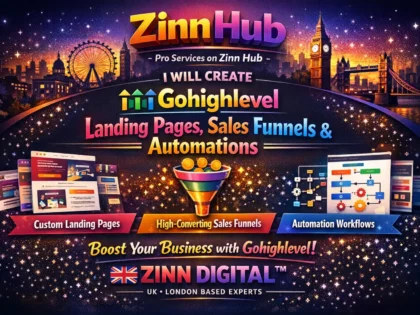 Create GoHighLevel landing pages