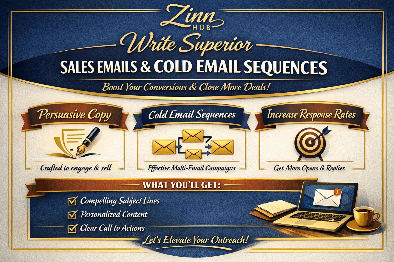 Write Superior Sales Email Copy Or Cold Email Sequence 1 Write Superior Sales Email Copy Or Cold Email Sequence