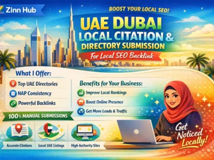 do uae dubai local citation and directory submission for local seo backlink