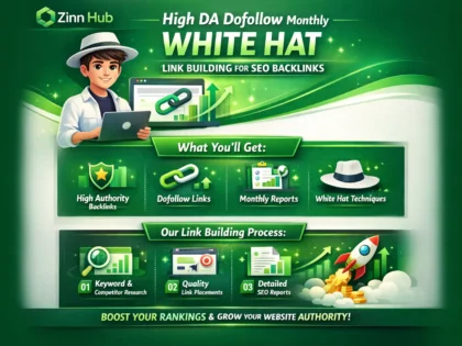 Do High Da Dofollow Monthly White Hat Off Page Link Building For Seo Backlinks