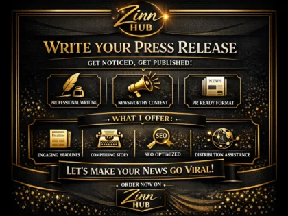 write your press release
