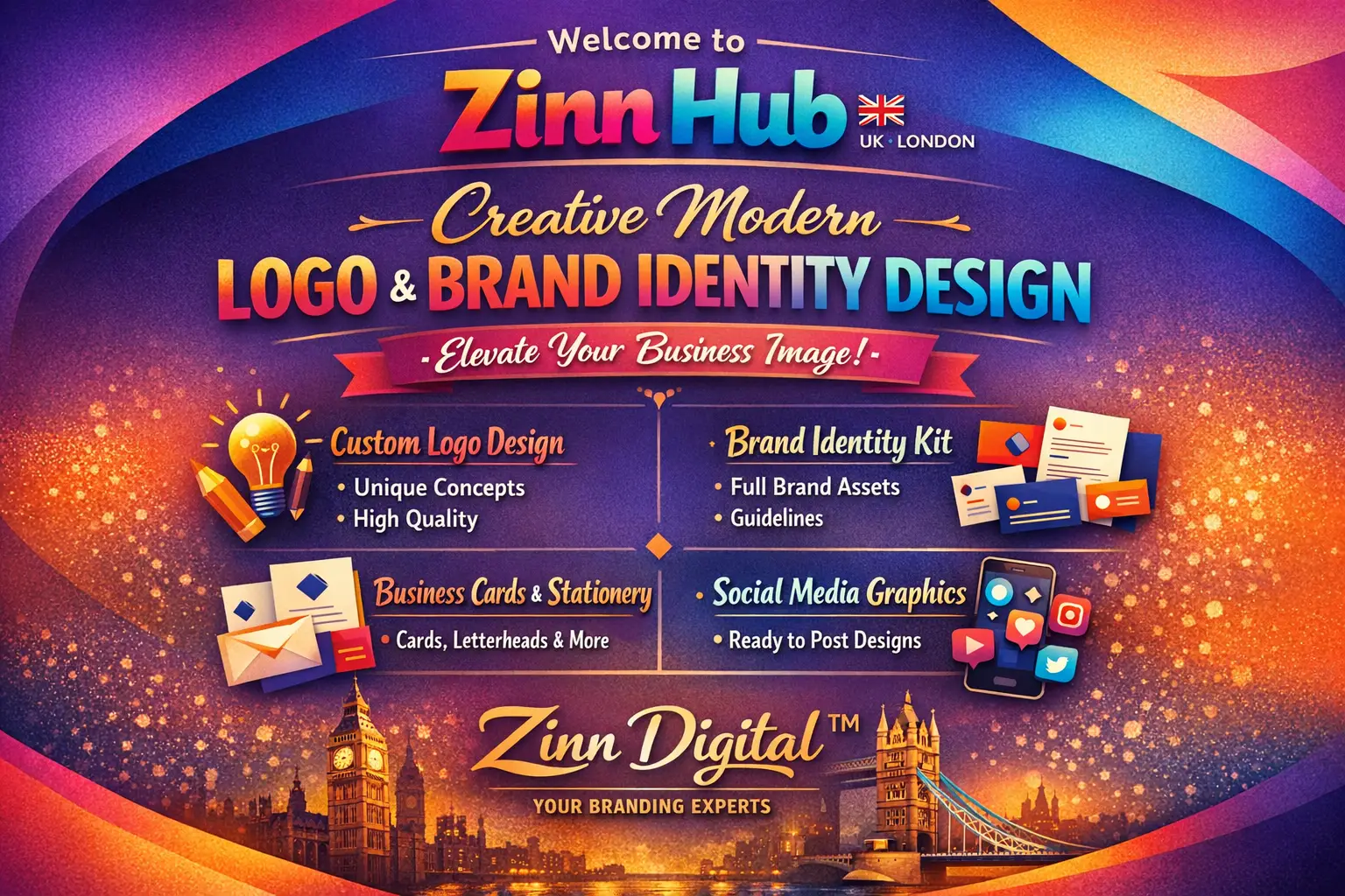 Creative Modern Business Logo Design And Brand Identity Services 1 Creative Modern Business Logo Design And Brand Identity Services