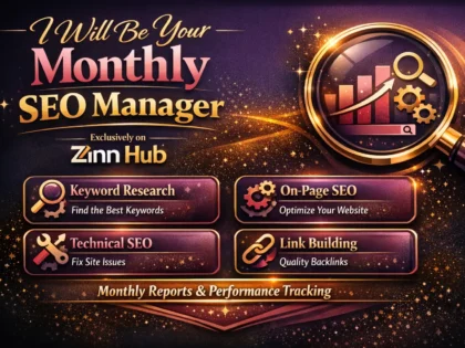 be your monthly SEO manager