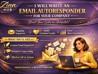 write an email autoresponder for your company