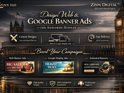 design web and google banner ads for adwords display ads