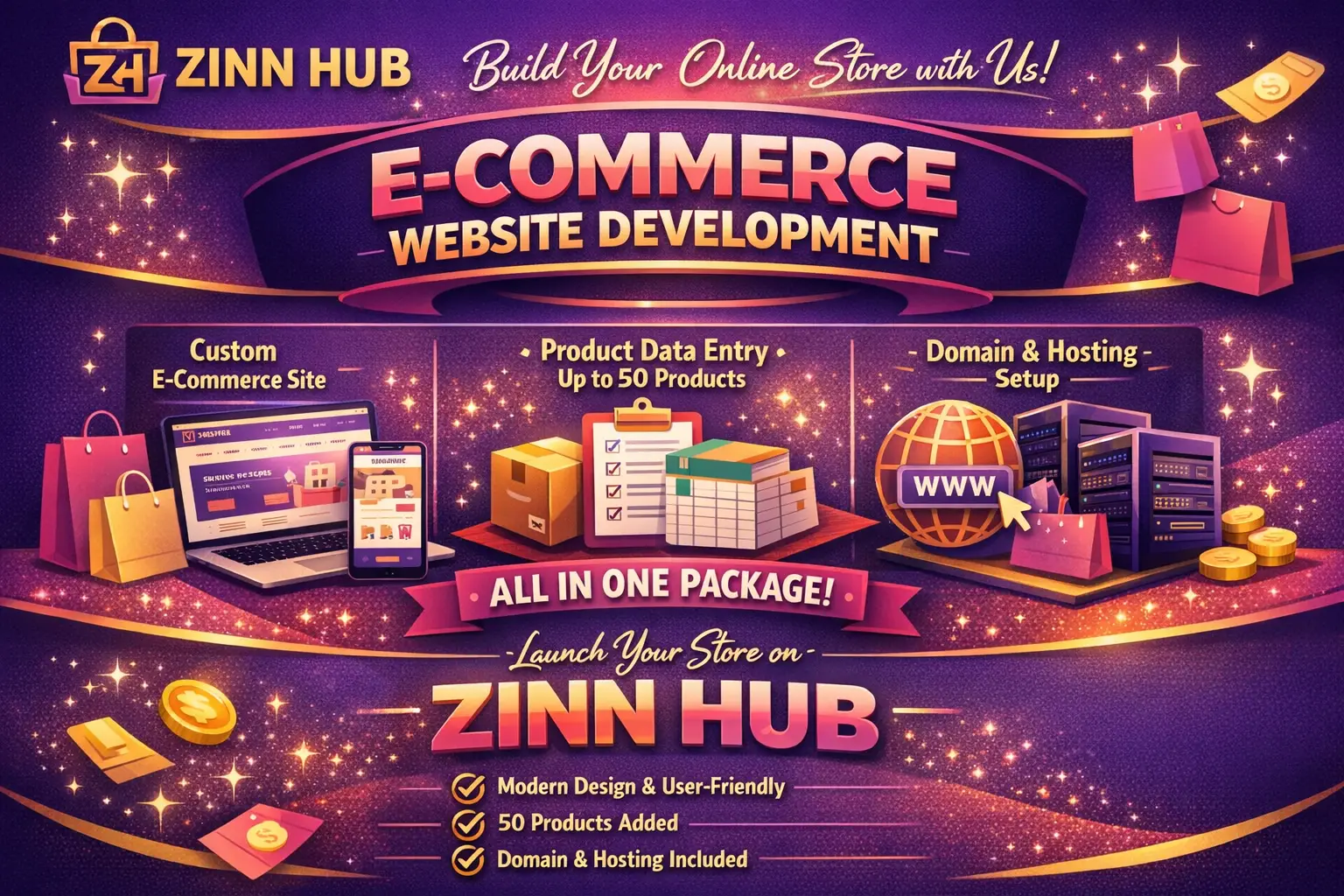Develop Ecommerce Web Including Data Entry Upto 50 Products With Domain Hosting 1 Develop Ecommerce Web Including Data Entry Upto 50 Products With Domain Hosting