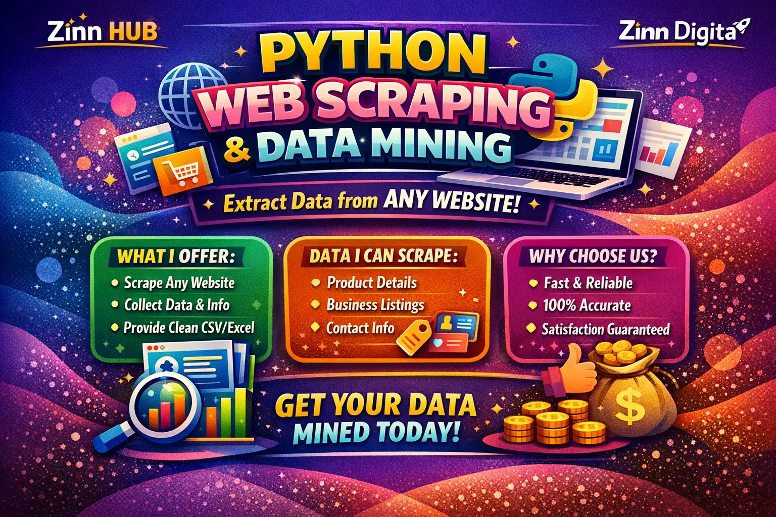 Do Python Web Scraping Data Mining From Any Website 1 Do Python Web Scraping Data Mining From Any Website