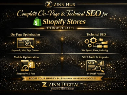 Complete On-Page and Technical SEO for Shopify Stores to Boost Sales