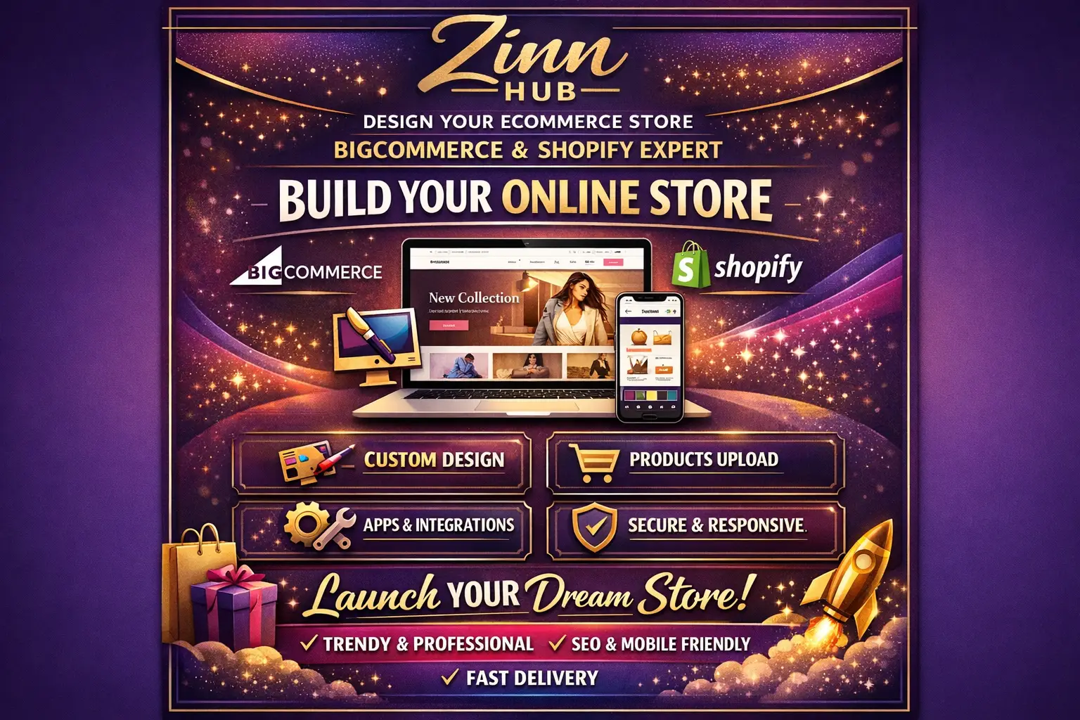 Design Or Create Bigcommerce Online Store Shopify Ecommerce Website Online Shop 1 Design Or Create Bigcommerce Online Store Shopify Ecommerce Website Online Shop