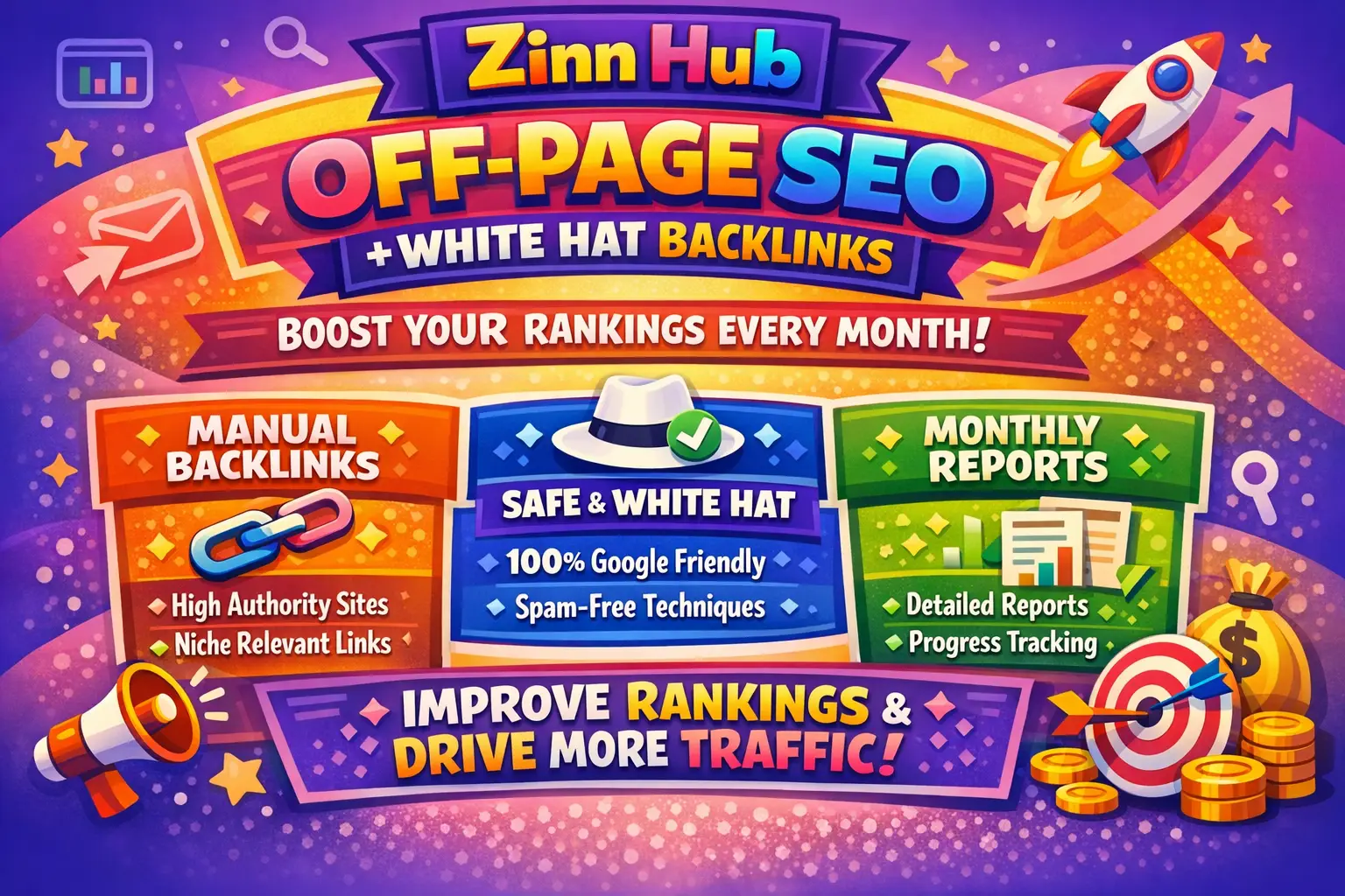 Do Monthly Off Page Seo With Manual White Hat Backlinks Building 1 Do Monthly Off Page Seo With Manual White Hat Backlinks Building