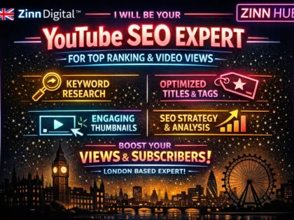 Be your YouTube SEO expert for top ranking and video viewers