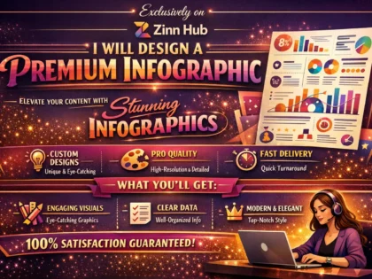 design a premium infographic