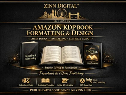 do amazon kdp book cover formatting editing layout paperback or ebook formatting