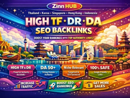 Create Thailand Korea Singapore Hong Kong Indonesia High Tf Dr Da Seo Backlinks