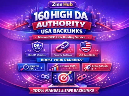 160 high da authority USA link building manual SEO backlinks